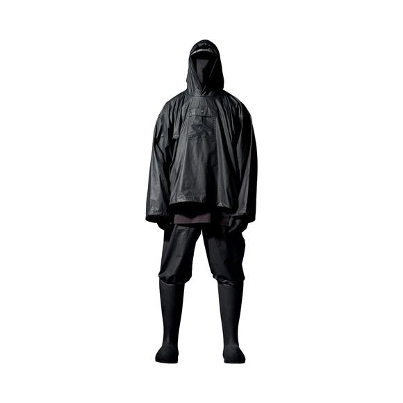 Yeezy GAP Engineered by Balenciaga Other - YEEZY GAP by Balenciaga Coated Black Anorak Hoodie Size Small